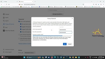 How to Set Password in Firefox