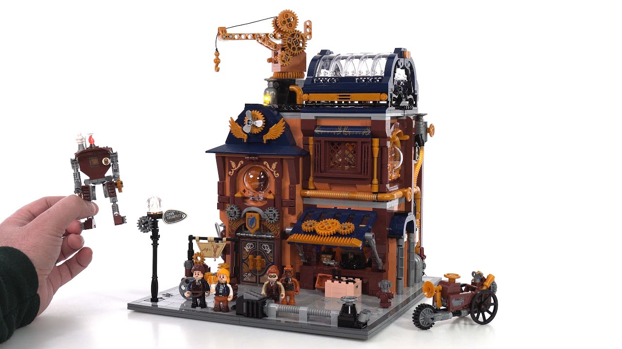 Lumibricks Steampunk Mechanical Workshop review! Likeable whole, flawed parts 
