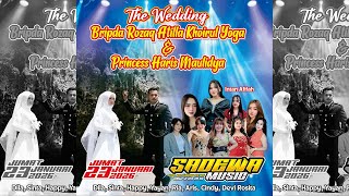 LIVE SADEWA MUSIC || WEDDING BRIBDA ROZAQ & PRINCESS || NUGROHO AUDIO
