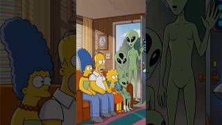 Simpsons and Aliens Collaborate to create the guns of the future #thesimpsons #simpsons #cartoon #ai