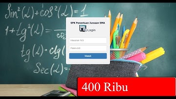 Produsen Program : Sistem Pendukung Keputusan Penentuan Jurusan SMA metode AHP