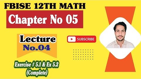 12th math part 2 || Fsc math part 2 ex 5.2 || 2nd year math ch 5