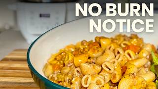 Instant Pot Mini Turkey Pasta for Beginners (No Stress Recipe)