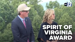 LIVE: Governor Youngkin presents the Spirit of Virginia Award to the National D-Day Memorial