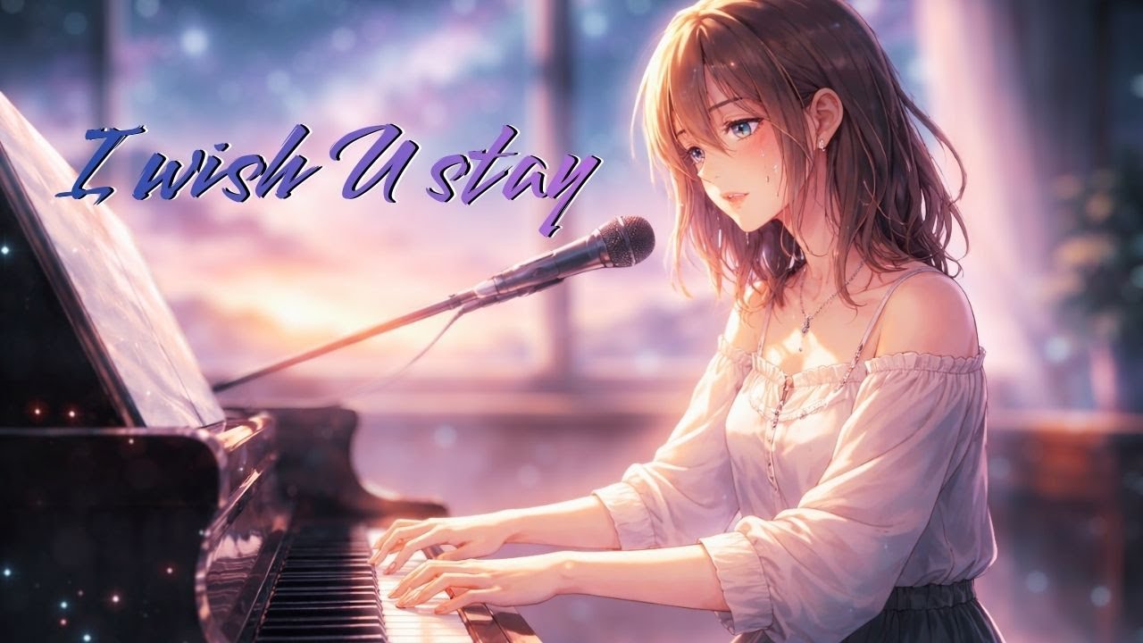 【オリジナル曲】I wish U stay | Original Emotional song | AI song