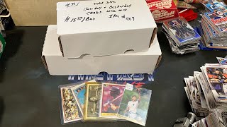 VINTAGE CARD STEALS & MODERN BOXES FULL OF ROOKIE CARDS! Weekend Recap