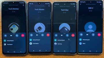 Samsung A23 A33 A53 A73 Android 13 Quadruple WhatsApp Incoming Call