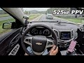 Supercharged Chevrolet Caprice PPV Clears The Left Lane for Lexus LFA (POV Drive)