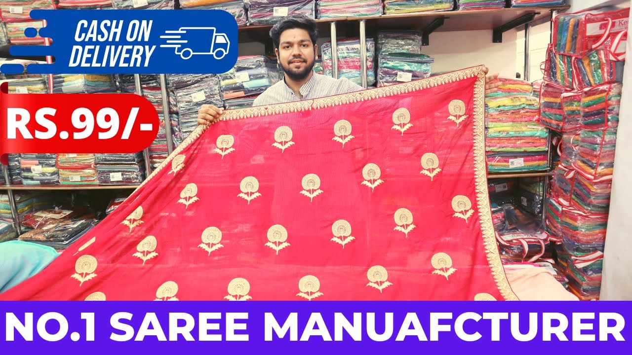 Latest Silk Sarees 2023 Pattu Silk Saree Manufacturer in TamilNadu Kesaria Textile Company