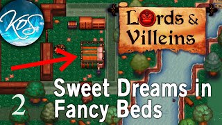 Lords & Villeins - THE INN, MANOR, MINING - Update 1!  City Builder/Economic Sim, Let's Play, Ep 2