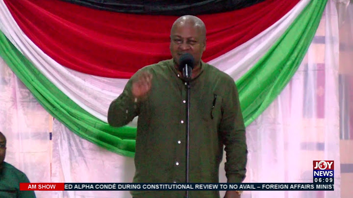 Mahama’s comment has gingered party members – NDC supporters in A/R - AM News on JoyNews (16-9-21)