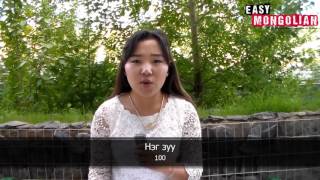 Counting in Mongolian - Easy Mongolian Basic Phrases (4)