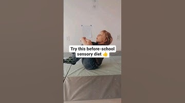 Before School Sensory Diet