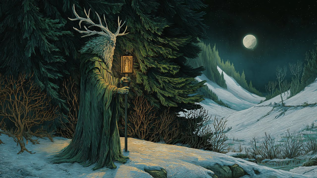 The Silent Warden of the Winter Forest - Enchanted Celtic Music for ...
