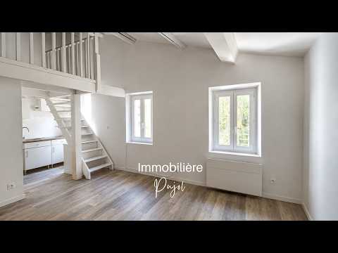 Saint Victor 13007 -  Studio loft  avec mezzanine sur cour au calme – visite virtuelle