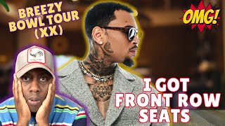 How I got VIP Front Row Tickets to Chris Brown "BREEZY BOWL" TOUR
