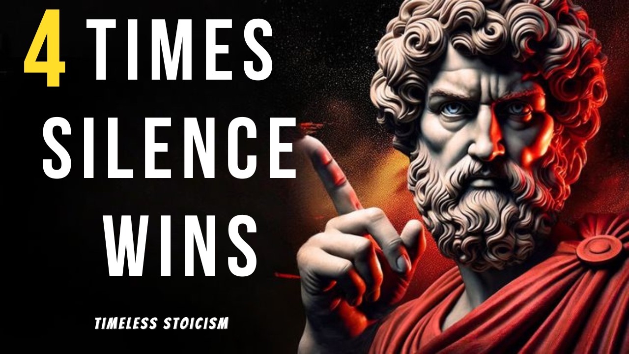 Почему стоики молчат | 4 раза молчание делает вас сильнее