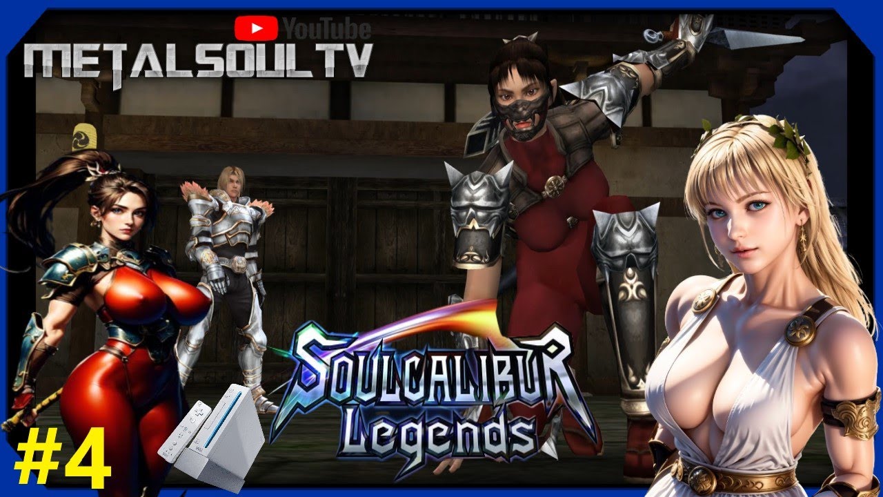 SOULCALIBUR LEGENDS | Nintendo Wii Hack and Slash GAMEPLAY | DIA 4 - 