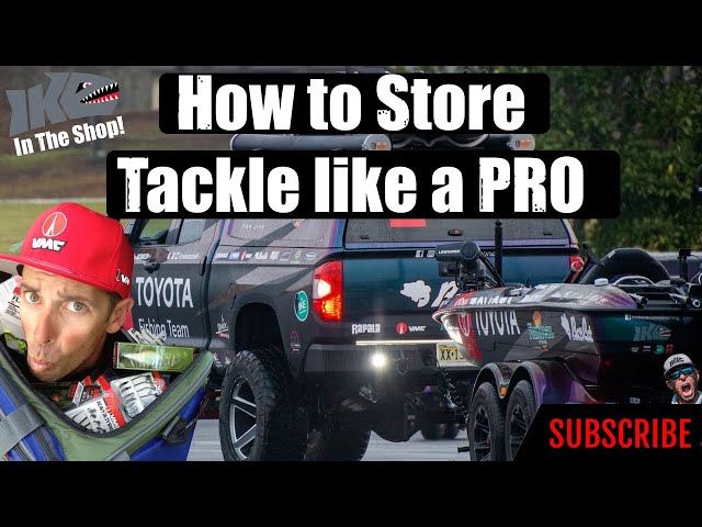 How to Store Tackle like a PRO! 