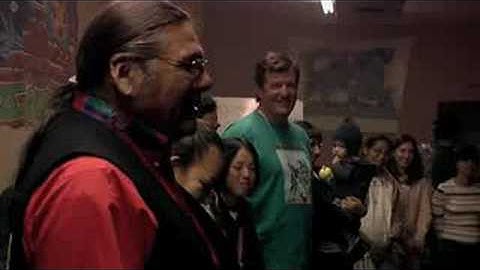 ON THE SACRED RUN "Nowa Cumig from the land of the Ojibwa people!"