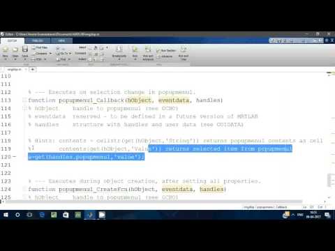 MATLAB GUI Tutorial 4  Push button options to image display