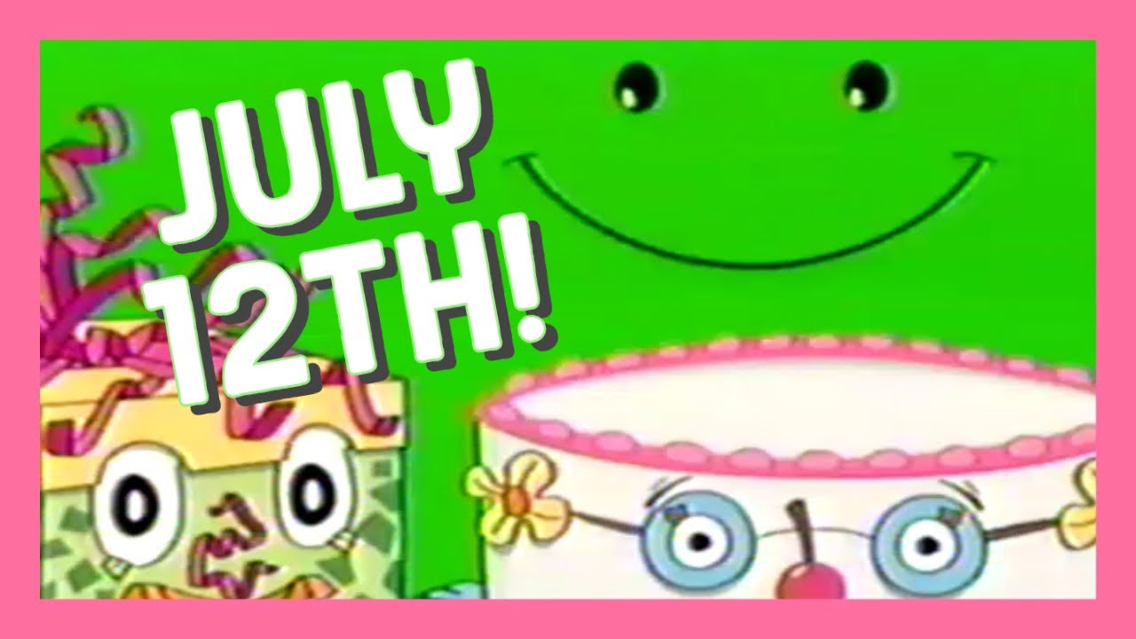 Nick Jr. Face Wishes You A Happy Birthday (July 12, 2000)