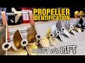 How to distinguish low med high lift props fast electric rc boat propeller identification