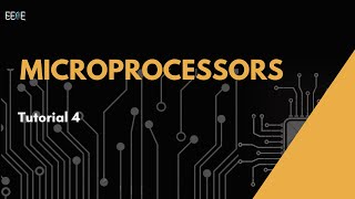 Microprocessors || ALU || Tutorial 4