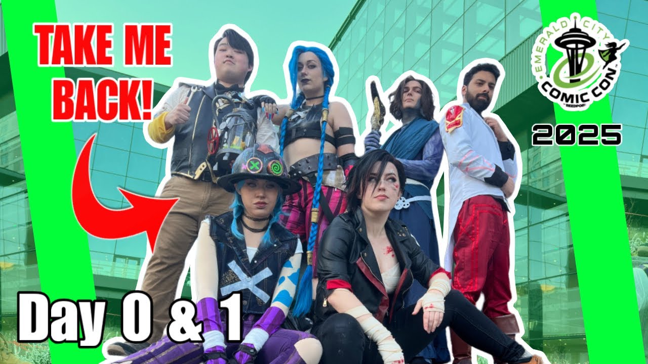 Emerald City Comic Con is already CRAZY!! | ECCC Part 1 | Convention | Seattle | Cosplay