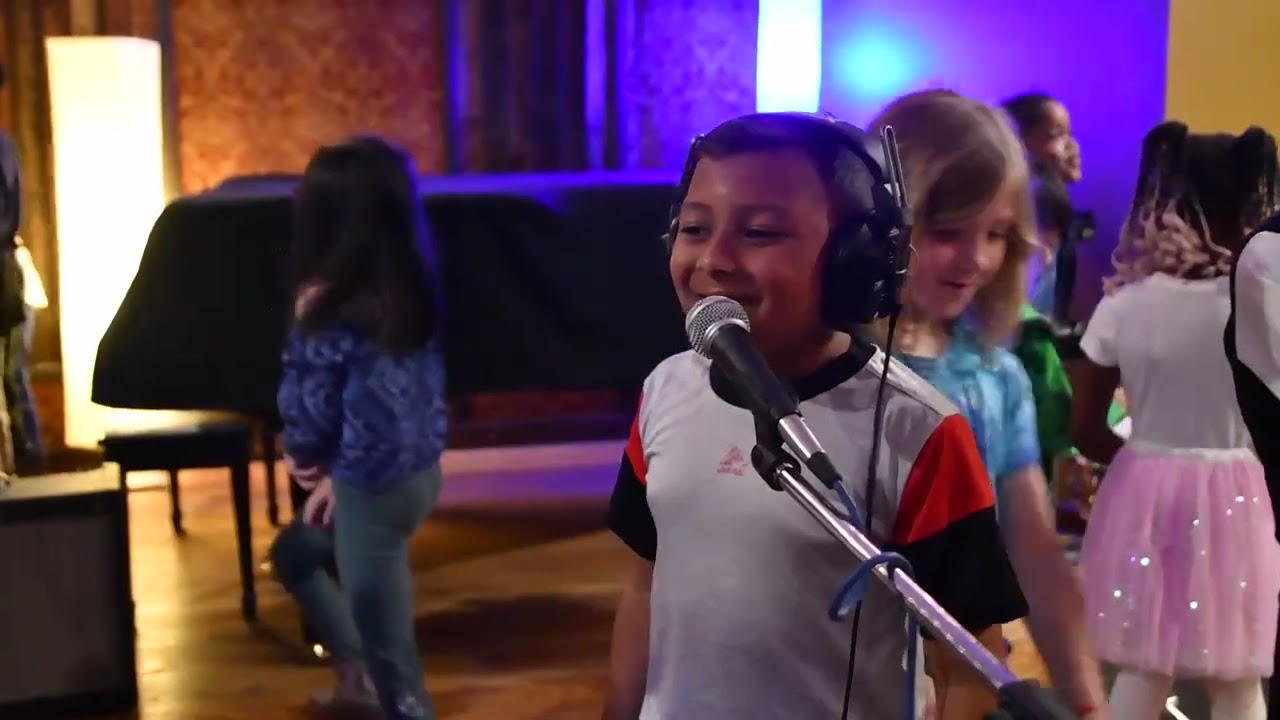 Norup Students Visit and Record Song at Local Music Studio