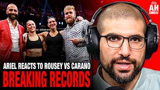 Breaking: Rousey vs Carano Netflix Card Viewership Numbers Revealed; Ariel Helwani Breakdown