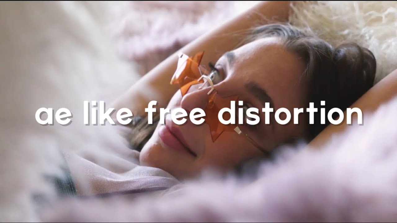 ae like free distortion + QR code || sunrqy vs || - YouTube