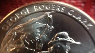 NEW 2017P GEORGE ROGERS CLARK QUARTER VARIETIES!! CHECK YOUR CHANGE!!