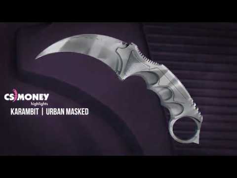 ☆ Karambit Urban Masked — skin CS:GO Wiki by CS.MONEY