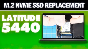 How To Replace Your M.2 NVMe SSD | Dell Latitude 5440