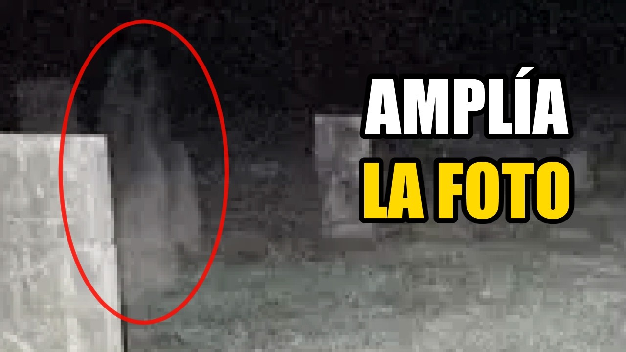 5 Fotos Reales de Fantasmas en Cementerios | Apariciones Paranormales