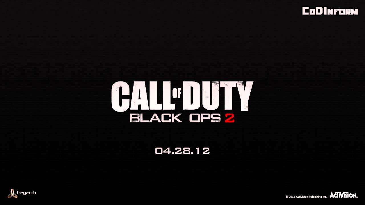 "Black Ops 2" - Leaked Logo info + Trailer Release Date "Call of duty