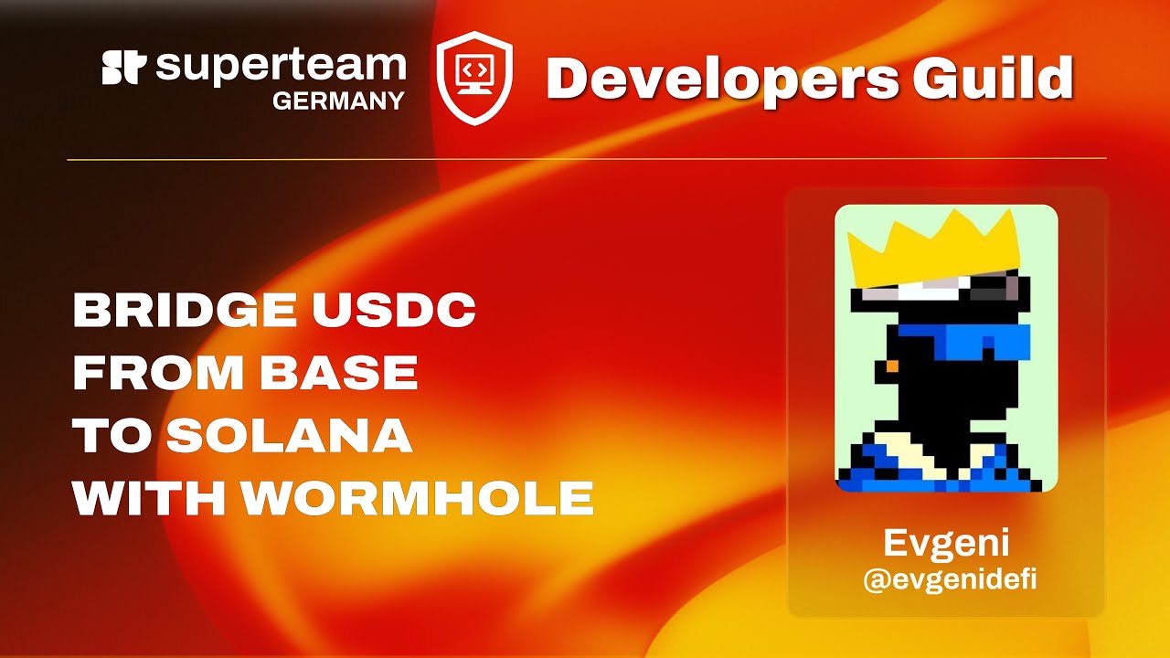 Bridge USDC from BASE to SOLANA with WORMHOLE