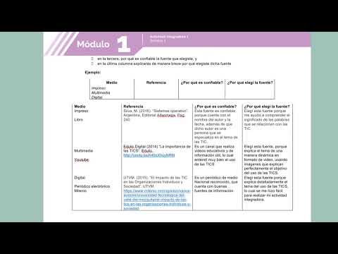 Actividad integradora 1, módulo 1, prepa en línea SEP - YouTube
