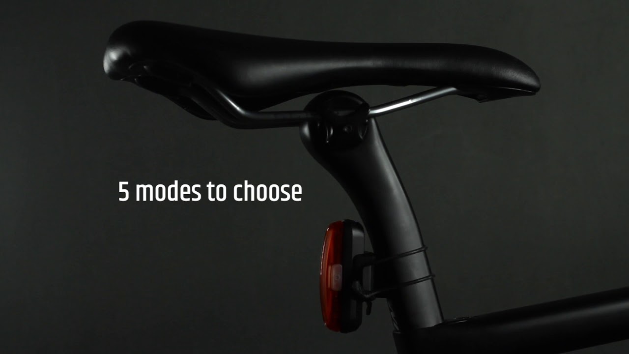 BA371 LumiBlade 100 COB USB Rechargeable Bike Light Tail ABS