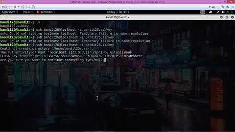 OverTheWire Bandit Level 25 Solution. Level 25-26 Walkthrough.