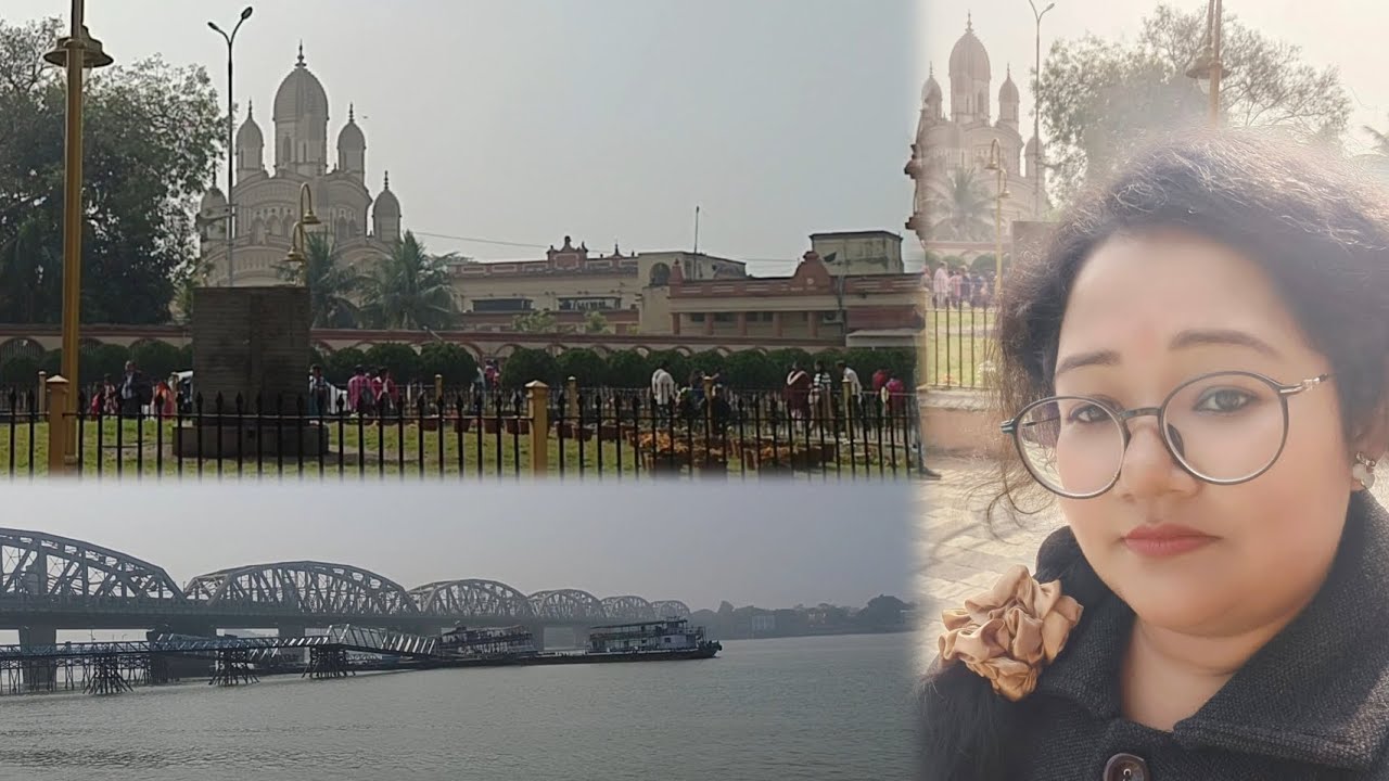 আজ Di ও জিজুর সাথে গিয়েছিলাম দক্ষিণেশ্বর মা-কে দর্শন করতে