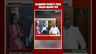 Asaduddin Owaisi Interview | Asaduddin Owaisi's Party Slogan Against BJP