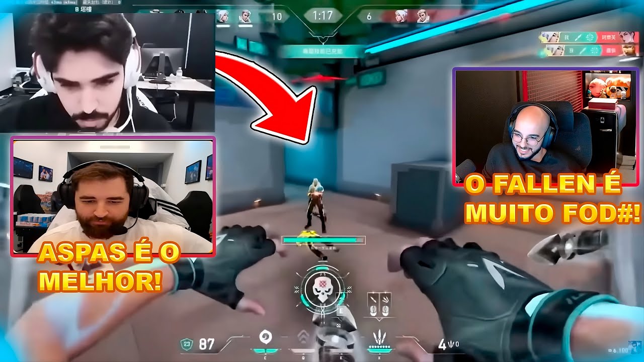 SACY REAGE: FALLEN REAGE AS MELHORES JOGADAS DO ASPAS NO VALORANT "(THE ART OF ASPAS)".