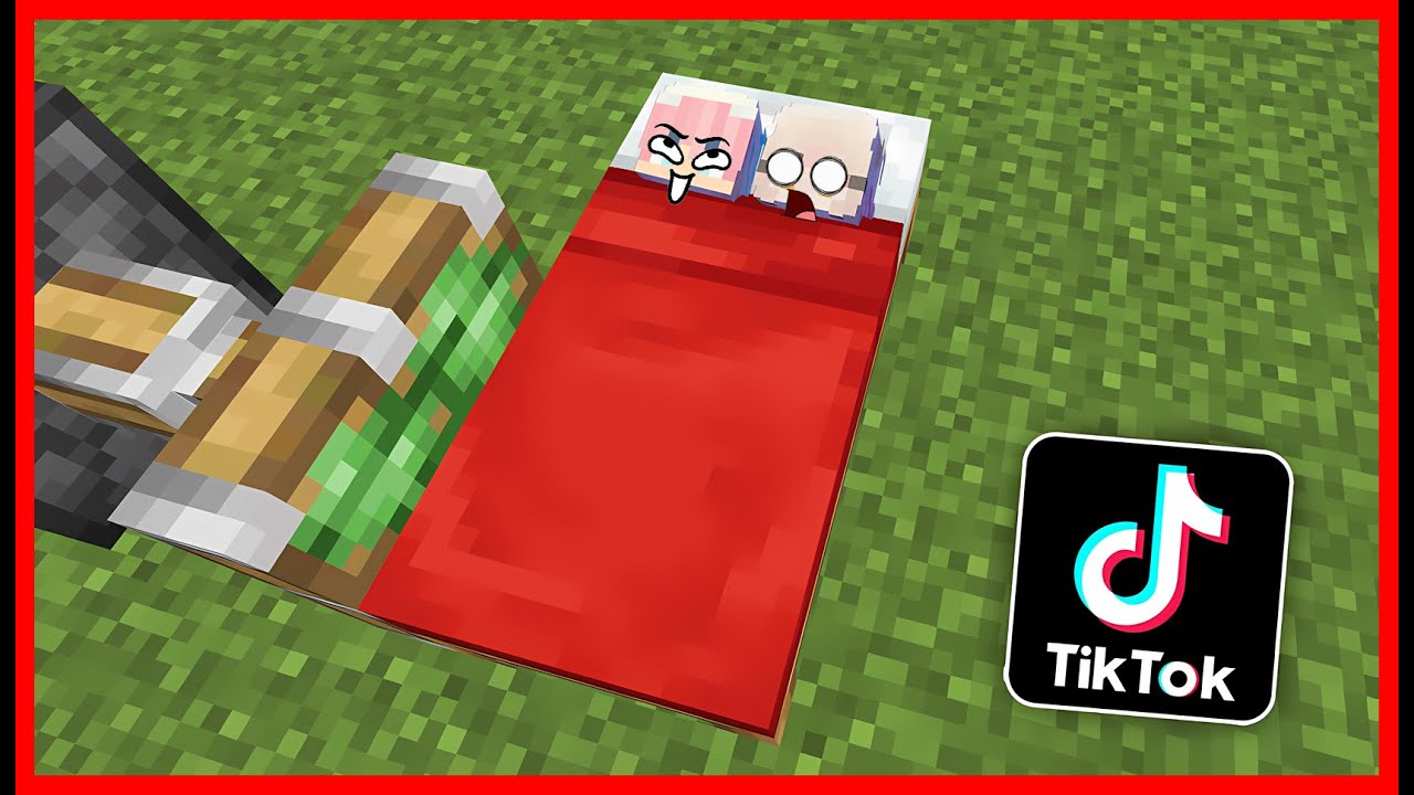 ATUN PRANK TIDUR 1 RANJANG BERSAMA MOMON DENGAN TIKTOK H4CK !! Feat @MOMON Minecraft