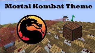 Mortal Kombat Theme - Minecraft Note Blocks 1.12