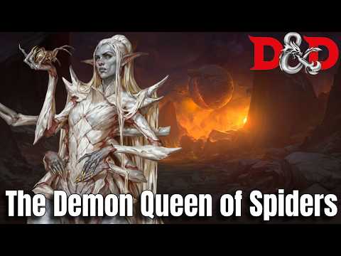 LOLTH: The Demon Queen Who Corrupted an Entire Race | D&D Lore thumbnail