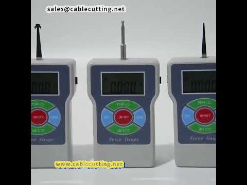 Digital Tension Meter with Portable Dynamometer and ETL Certification