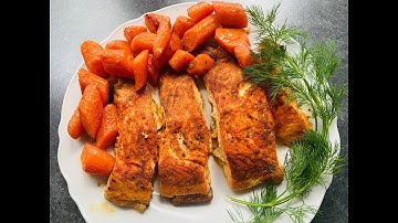Ich habe noch nie so einen leckeren Lachs gegessen! Dieser Lachs zergeht auf der Zunge 😋​