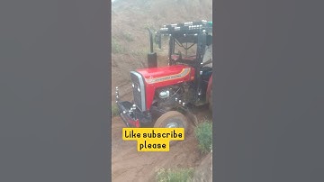 di 245 Massey tractor video । देखिए di tractor कैसे उठता है आगे से । unbelieve seen